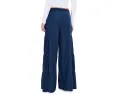 Широкие брюки XCVI Dugan Wide Leg с эластичным поясом из хлопка и льна
