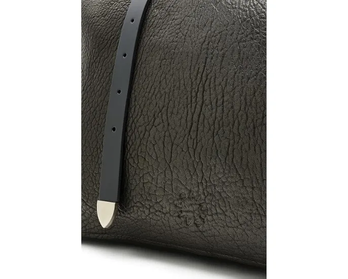 Сумка-тоут AllSaints Haven из мягкой кожи с ремнем-пряжкой