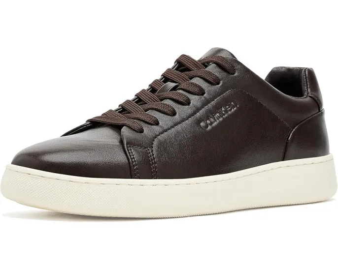 Кроссовки Calvin Klein Falconi из мягкой кожи на шнуровке