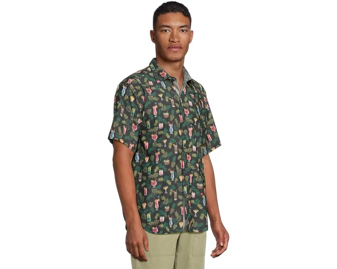 Рубашка Tommy Bahama Coastal Ease Midnight Mojito с короткими рукавами
