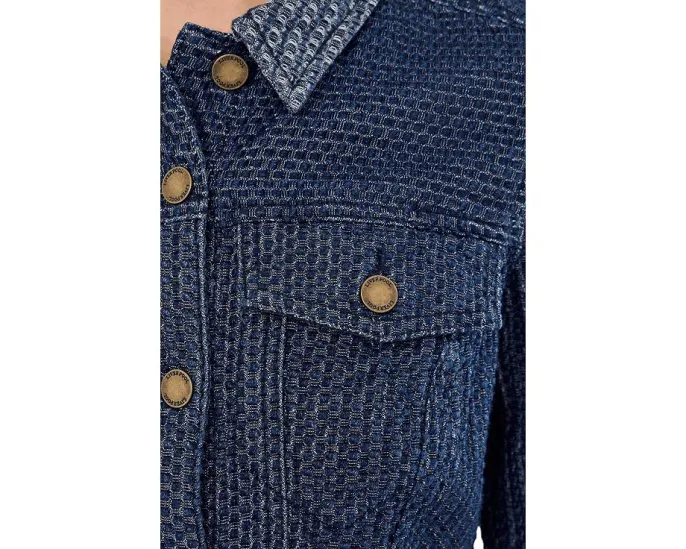Джинсовая куртка Fit and Flare Stretch Denim Trucker Liverpool Los Angeles