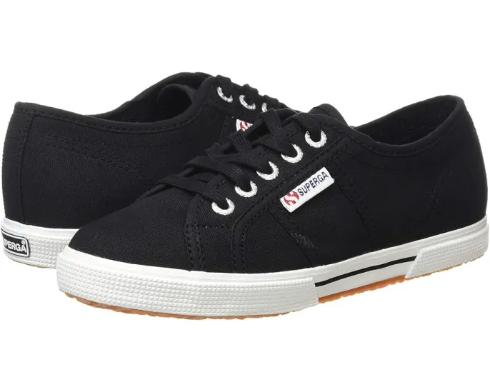 Кроссовки Superga 2950-Cotu из хлопкового холста с круглым носком