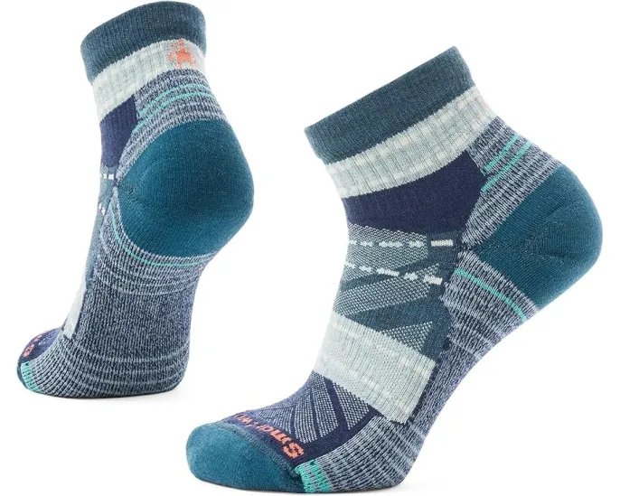 Носки Smartwool Hike Light Cushion Margarita Ankle с легкой амортизацией и технологией Indestructawool