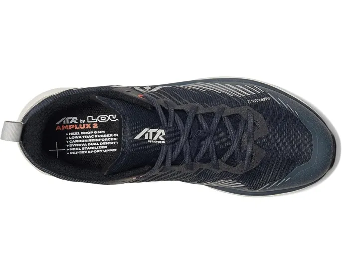 Трейловые кроссовки Lowa Amplux 2 с пластиной 2.0 Carbon Rebound и подошвой Lowa Trac T