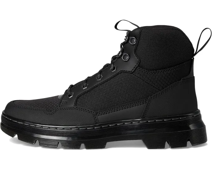 Кроссовки Dr. Martens Rakim Mk.02 высокие с верхом из премиальной кожи и переработанного холста