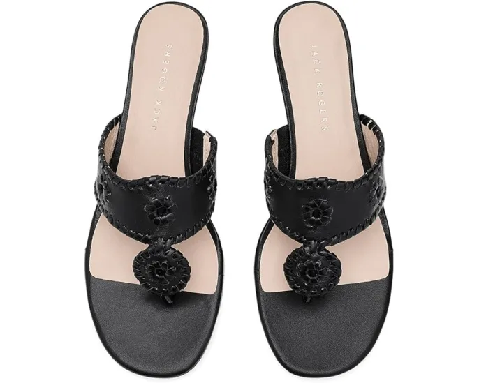 Босоножки Jacks Kitten Heel на каблуке с квадратным носком Jack Rogers