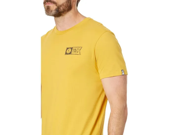 Футболка Salty Crew Sketchy Alpha Premium с коротким рукавом и принтом