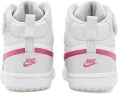 Кроссовки Nike Kids Court Borough Mid 2 для младших детей с застежкой на липучке