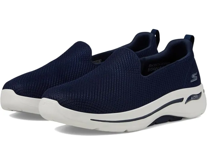 Кроссовки Skechers Go Walk Arch Fit на шнуровке с дышащим верхом