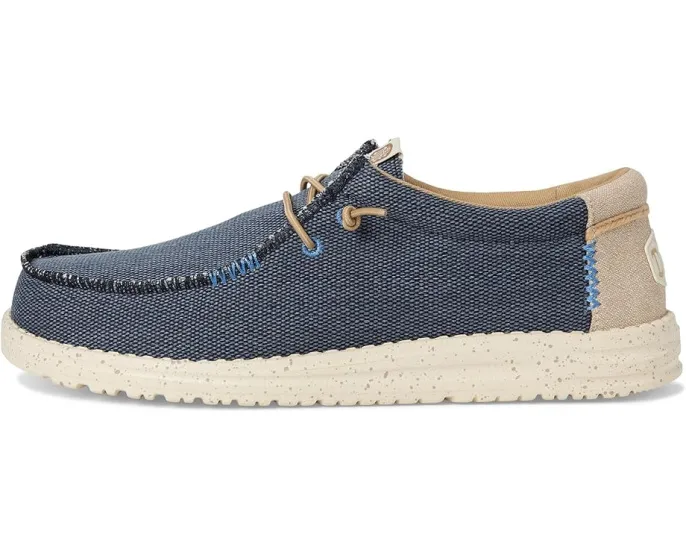 Кроссовки Hey Dude Wally Coastline Jute с плетеным верхом
