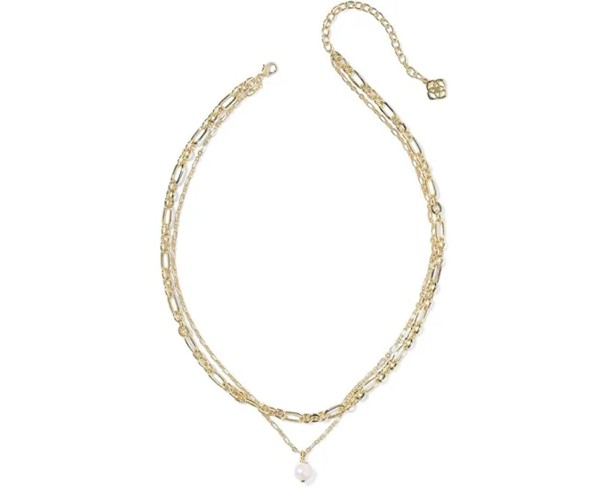 Kendra Scott Ожерелье Ashton Multi Strand с многослойными цепочками