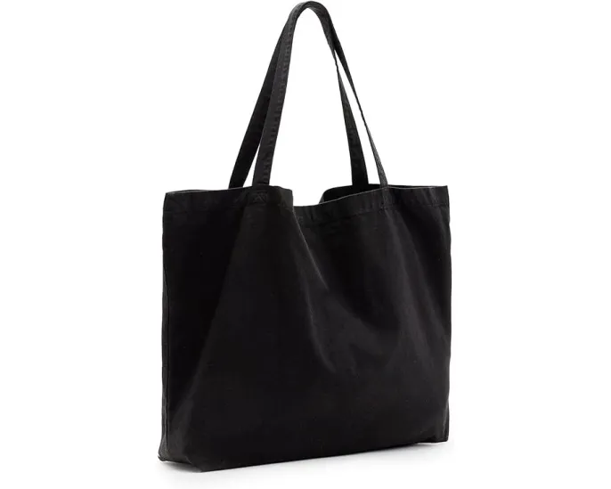 Сумка-тоут AllSaints Underground из хлопка