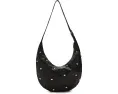 Сумка The Essential Curve Shoulder Bag из кожи со стразами Madewell