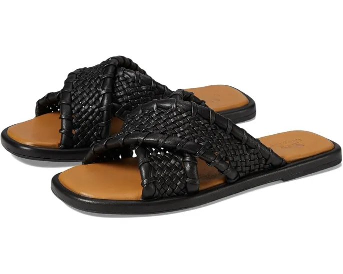 Сандалии Montauk Spring Step с ручным плетением из кожи и анатомической стелькой
