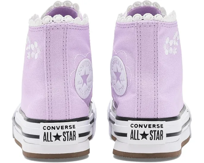 Кроссовки Converse Chuck Taylor All Star Eva Lift Platform Bubble Flowers с цветочным принтом и платформой