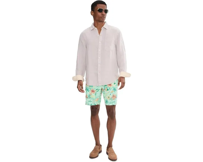 Tommy Bahama Шорты Baja Florida Fun 8 с цветочным принтом и защитой UPF 30