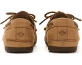 Кроссовки Sperry Slimboat из темно-коричневой кожи с 360° шнуровкой