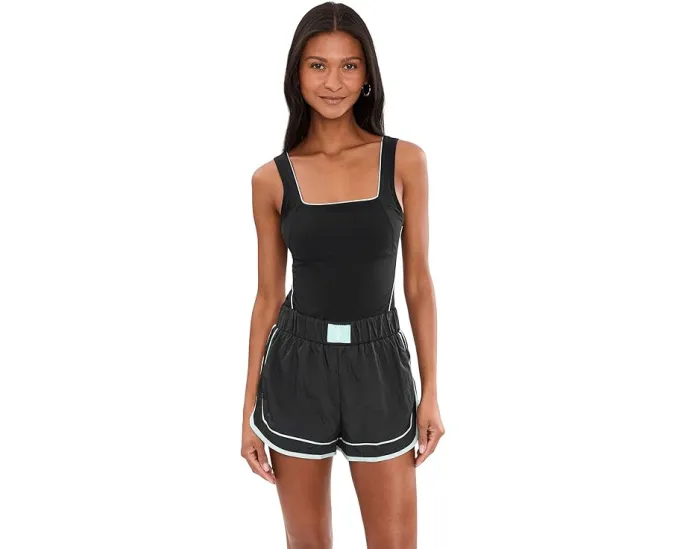 Комбинезон Varsity Blues Runsie с контрастной полосой и заниженной спинкой FP Movement