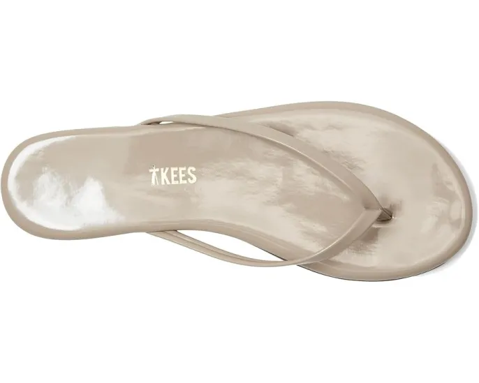 Босоножки TKEES Glosses из глянцевой кожи с мягкой стелькой