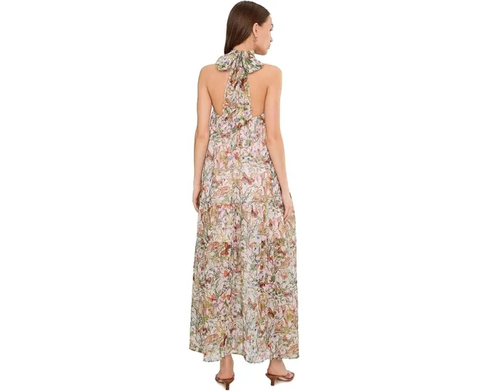 Макси-платье Drop Waist High Collar без рукавов от Avec Les Filles