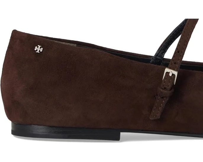 Балетки Tory Burch Mary Jane с ремешком и квадратным носком