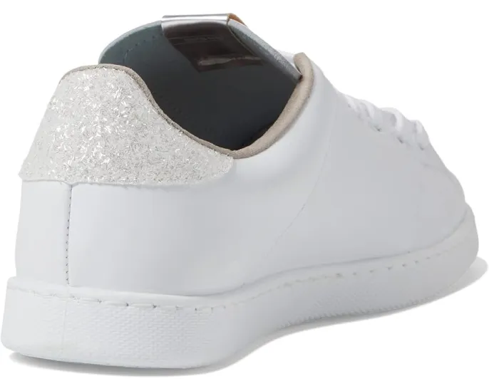 Кроссовки Victoria Tennis Leather & Glitter V с блестками и круглым носком