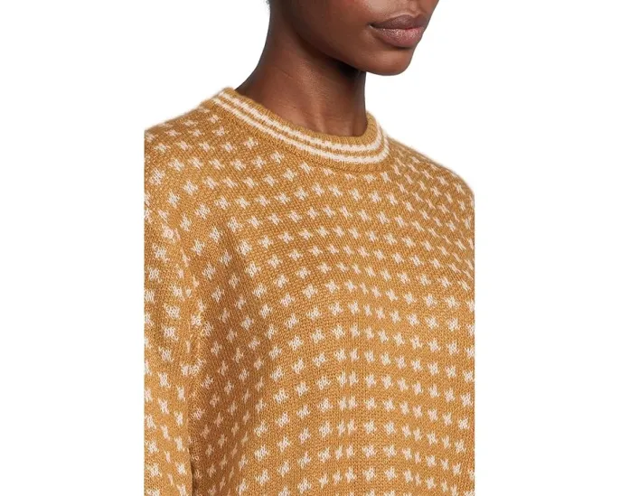 Свитер Starlight с жаккардовым узором и круглым вырезом