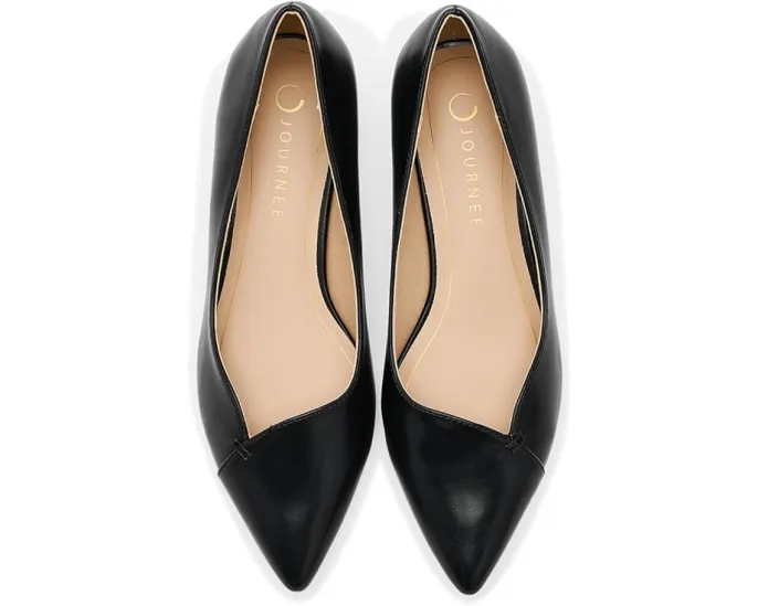 Туфли Carmin на квадратном каблуке с заостренным носком