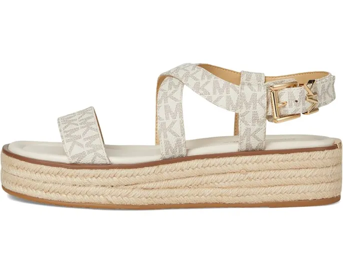 Босоножки MICHAEL Michael Kors Espadrille на платформе с плетением