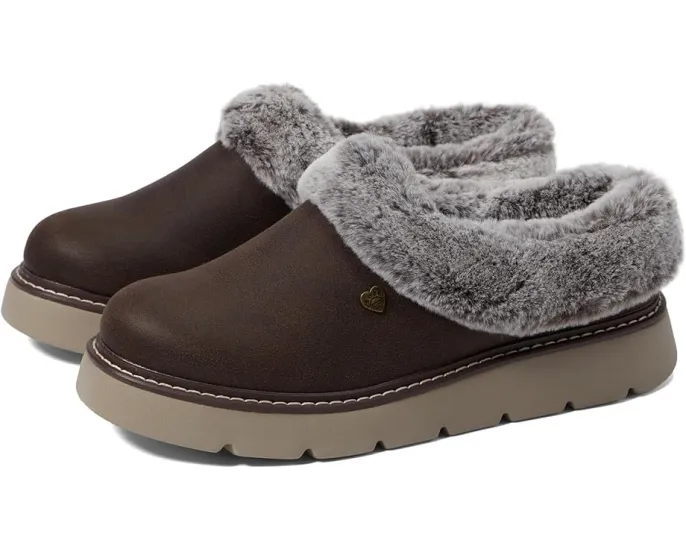 BOBS from SKECHERS тапочки Keepsakes Lite с искусственным мехом и памятью формы