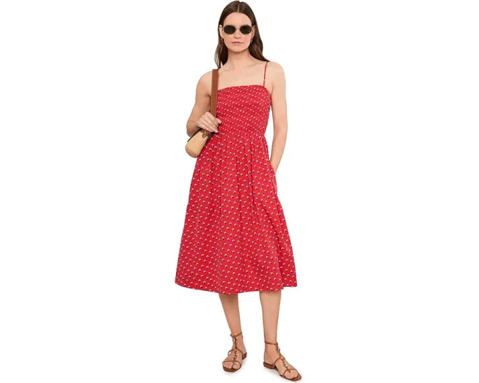 Платье Madewell Peony из поплина средней плотности