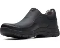 Водонепроницаемые кроссовки Clarks Walpath Step с кожаным верхом и квадратным каблуком