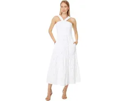 Платье Lilly Pulitzer Jenette Eyelet Halter Mid