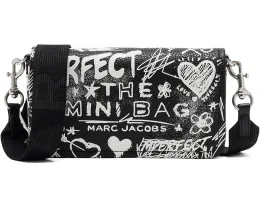 Мини-сумка Marc Jacobs The Punk Scribble с дерзким принтом