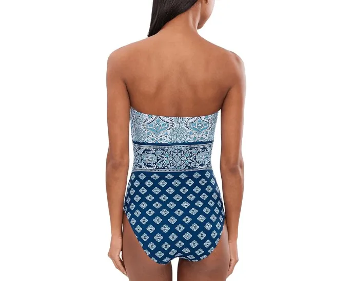 Tommy Bahama раздельный купальник бандо Noble Pineapple