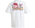 Детская футболка Vineyard Vines Kids с китом и короткими рукавами
