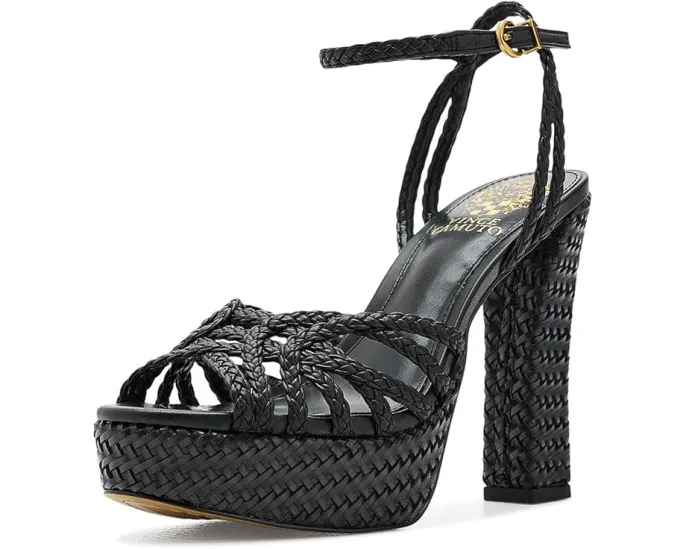 Босоножки на платформе Samlee с переплетенными бретелями и квадратным каблуком Vince Camuto