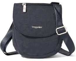 Сумка Baggallini Dash Crossbody с защитой RFID и карманом для губной помады