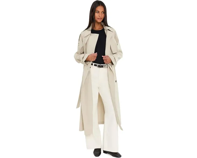 Тренчкот AllSaints Linnie Lib с поясом