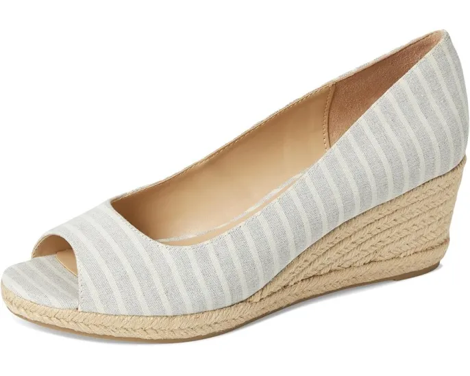 Эспадрильи на танкетке с открытым носком и джутовой подошвой Bandolino Nuri 7