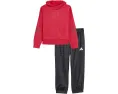 Adidas Future Icons пуловер и джоггеры детские Pure Ruby