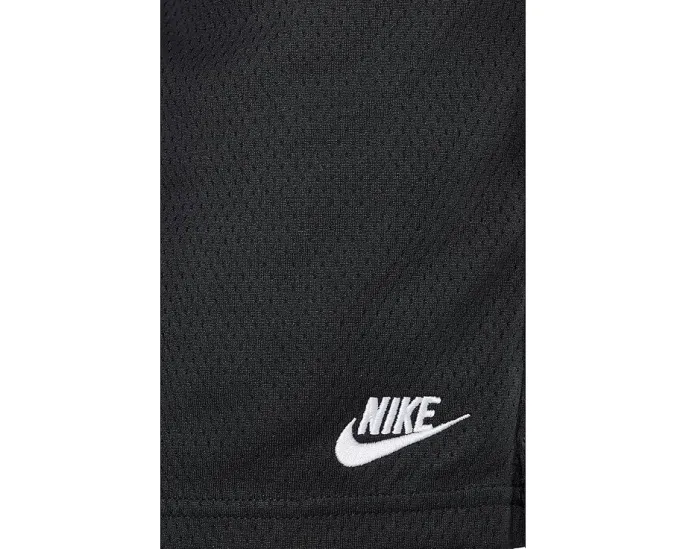 Шорты Nike Club Mesh Flow с сетчатой тканью и карманами