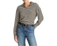 Куртка Madewell Half Zip в полоску