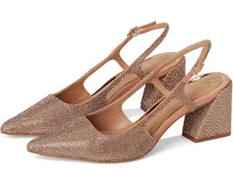 Туфли-лодочки Vince Camuto Sindreea на устойчивом каблуке с ремешком и стразами