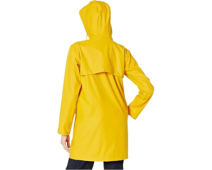 Длинный плащ Moss RainCoat с технологией Helox+ от Helly Hansen