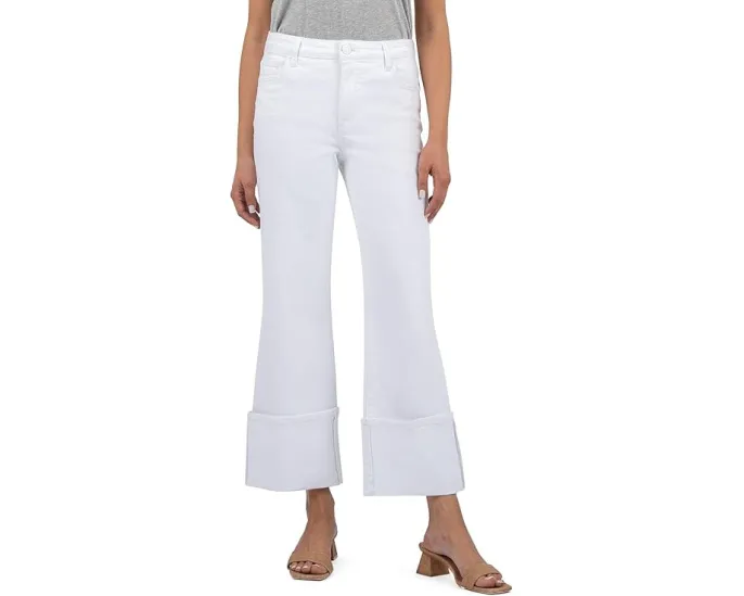 Джинсы KUT from the Kloth Charlotte с высокой посадкой и широкими штанинами