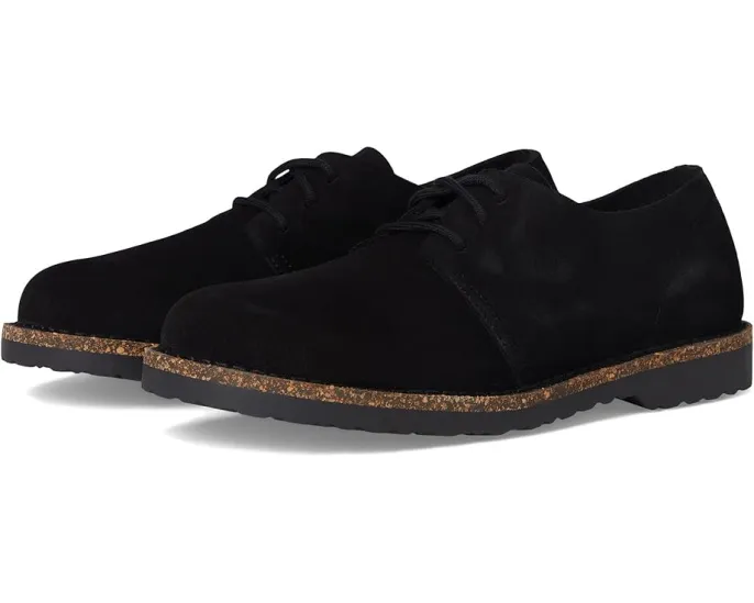 Кроссовки Uppsala Low Lace Up от Birkenstock из замши на натуральной резине