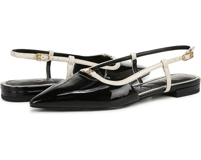 Лодочки Cohen с острым носком и регулируемой пряжкой Sam Edelman