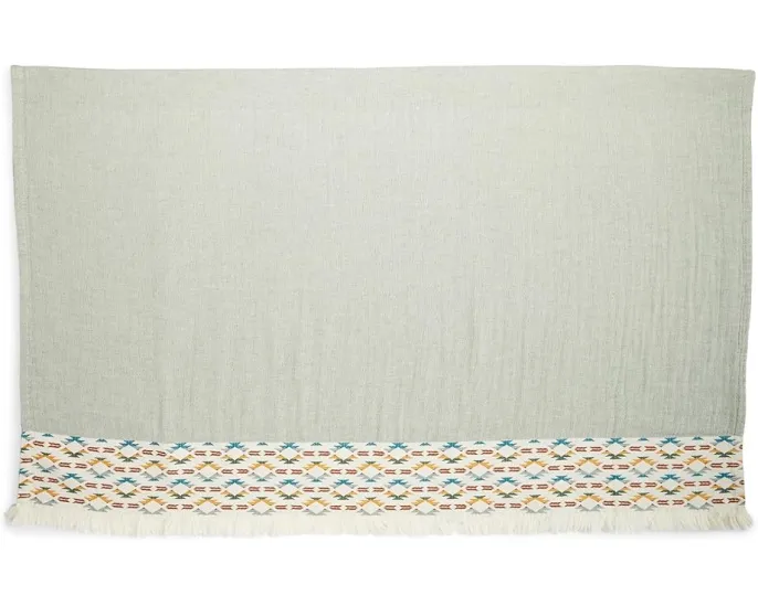 Плед Fringed Cotton из органического хлопка с бахромой от Pendleton