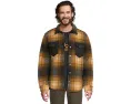 Смесовая флисовая куртка в клетку Signature Mixed Media от L.L.Bean